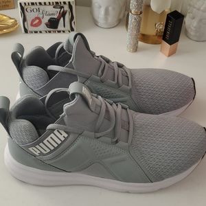 Grey Puma sneakers